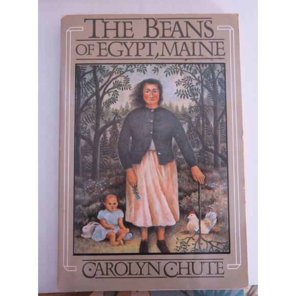 THE BEANS of EGYPT MAINE Paperback Book Carolyn Chute 1985 Fiction Read - Picture 1 of 7
